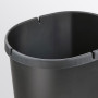 سطل درب دار مشکی 8 لیتر HOLASS