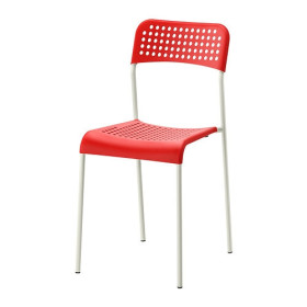 صندلی قرمز ایکیا ADDE
