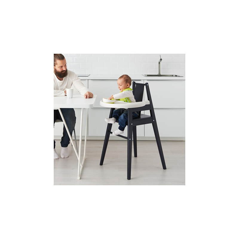 مدل صندلی غذای کودک چوبی