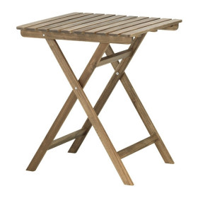 میز چوبی مربع تاشو ایکیا مدل ASKHOLMEN