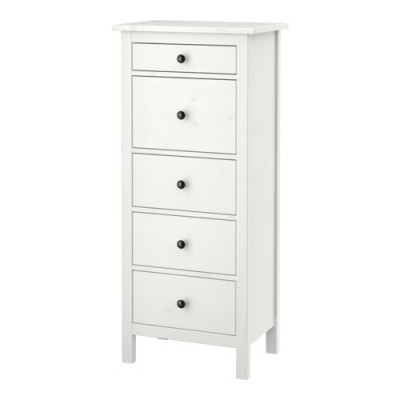 دراور پنج کشو سفید ایکیا HEMNES