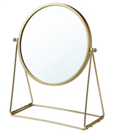آینه طلایی رومیزی LASSBYN